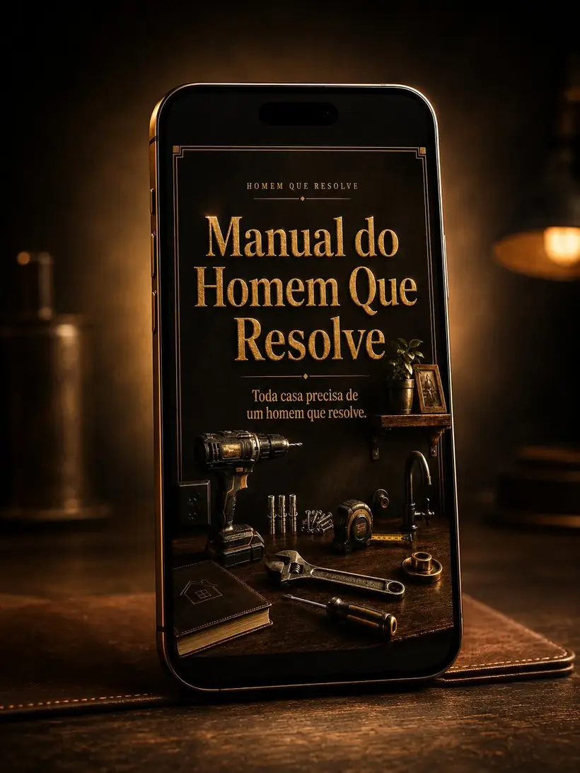 Manual do Homem Que Resolve no celular